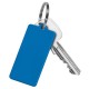 Schlüsselanhänger Rechteck - blau