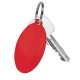 Schlüsselanhänger Oval - rot