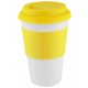 Coffee-To-Go-Becher Soft Touch - gelb