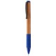 Kugelschreiber aus Bambus Bripp - blau