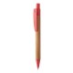 Bambus-Kugelschreiber Boothic-rot