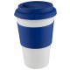Coffee-To-Go-Becher Soft Touch - blau