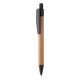 Bambus-Kugelschreiber Colothic-schwarz