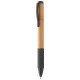 Kugelschreiber aus Bambus Bripp - schwarz
