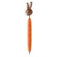 Kugelschreiber Hase Zoom - braun/orange