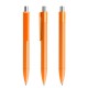 prodir DS4 PMM Push Kugelschreiber - Orange-Silber poliert