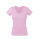 Lady-Fit Valueweight V-Neck T - Light Pink