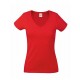 Lady-Fit Valueweight V-Neck T - Red