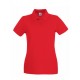 Lady-Fit Premium Polo - Red