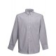 Men´s Long Sleeve Oxford Shirt - Oxford Grey