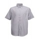 Men´s Short Sleeve Oxford Shirt - Oxford Grey