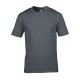 Premium Cotton T-Shirt - Charcoal (Solid)