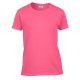Heavy Cotton Ladies T-Shirt - Safety Pink