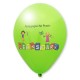 Luftballons mit High Quality Precision Print-Mittelgrün