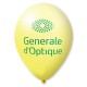Luftballons mit Quality Print-Hellgelb