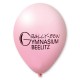 Luftballons mit Quality Print-Rosa