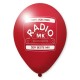 Luftballons mit Quality Print-Burgund