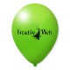 Luftballons mit Quality Print-Mittelgrün