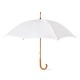 Regenschirm mit Holzgriff CALA - weiß