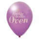 Luftballons mit High Quality Precision Print-Violett