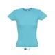 Ladies T-Shirt Miss - Atoll Blue