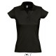 Womens Polo Shirt Prescott - Deep Black