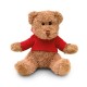 Teddybär mit Shirt JOHNNY - rot