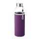 Trinkflasche Glas 500 ml UTAH GLASS - violett