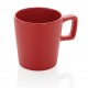 Moderne Keramik Kaffeetasse, rot