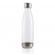 Auslaufsichere Trinkflasche mit Stainless-Steel-Deckel, tran