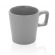 Moderne Keramik Kaffeetasse, grau