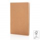 A5 FSC® Softcover Notizbuch, braun
