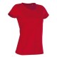 Women T-Shirt Active Cotton Touch - Crimson Red