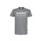 HAKRO T-Shirt Logo - grau meliert