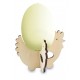 Steck-Eierbecher Huhn mit Lasergravur, Ansicht 3