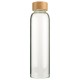 Vanilla Season® INDAUR Trinkflasche aus Borosilikatglas mit Schutzhülle, Ansicht 2