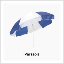 Parasols met logo als relatiegeschenk